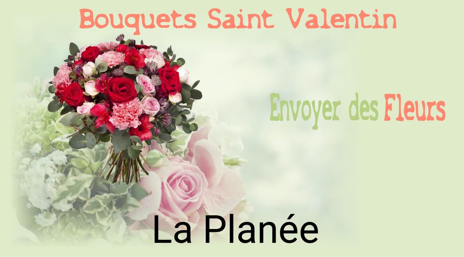 Roses de Saint-Valentin livrées à La Planée